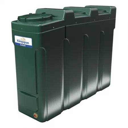 Titan 1400 Litre Slimline Bunded Oil Tank with Fitting Kit and Gauge - ESSL1400B