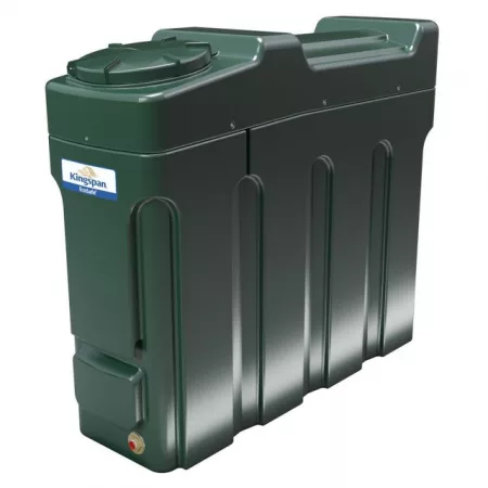 Titan 1100 Litre Slimline Bunded Oil Tank with Fitting Kit and Gauge - ESSL1100