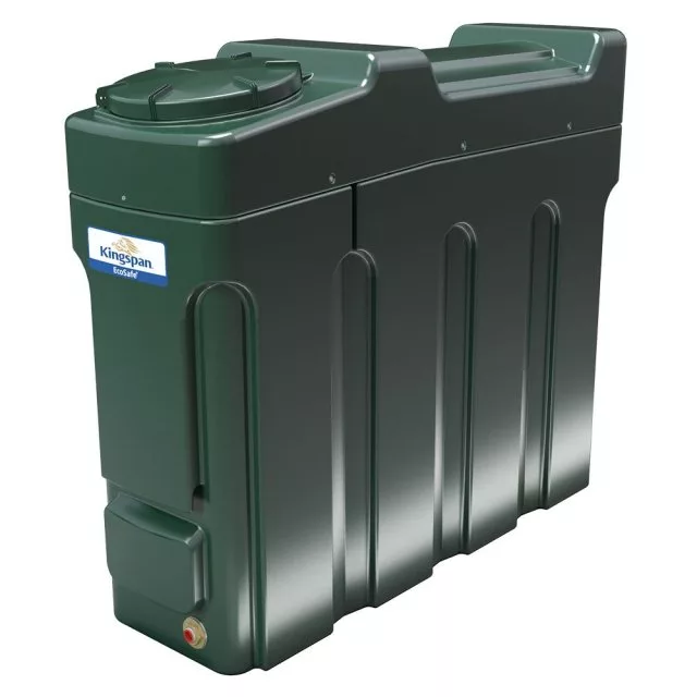 Titan 1100 Litre Slimline Bunded Oil Tank with Fitting Kit and Gauge - ESSL1100