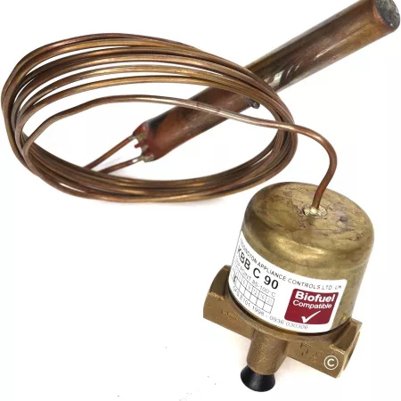 Teddington KBB 90 Degree Remote Fire Valve- 3 Metres