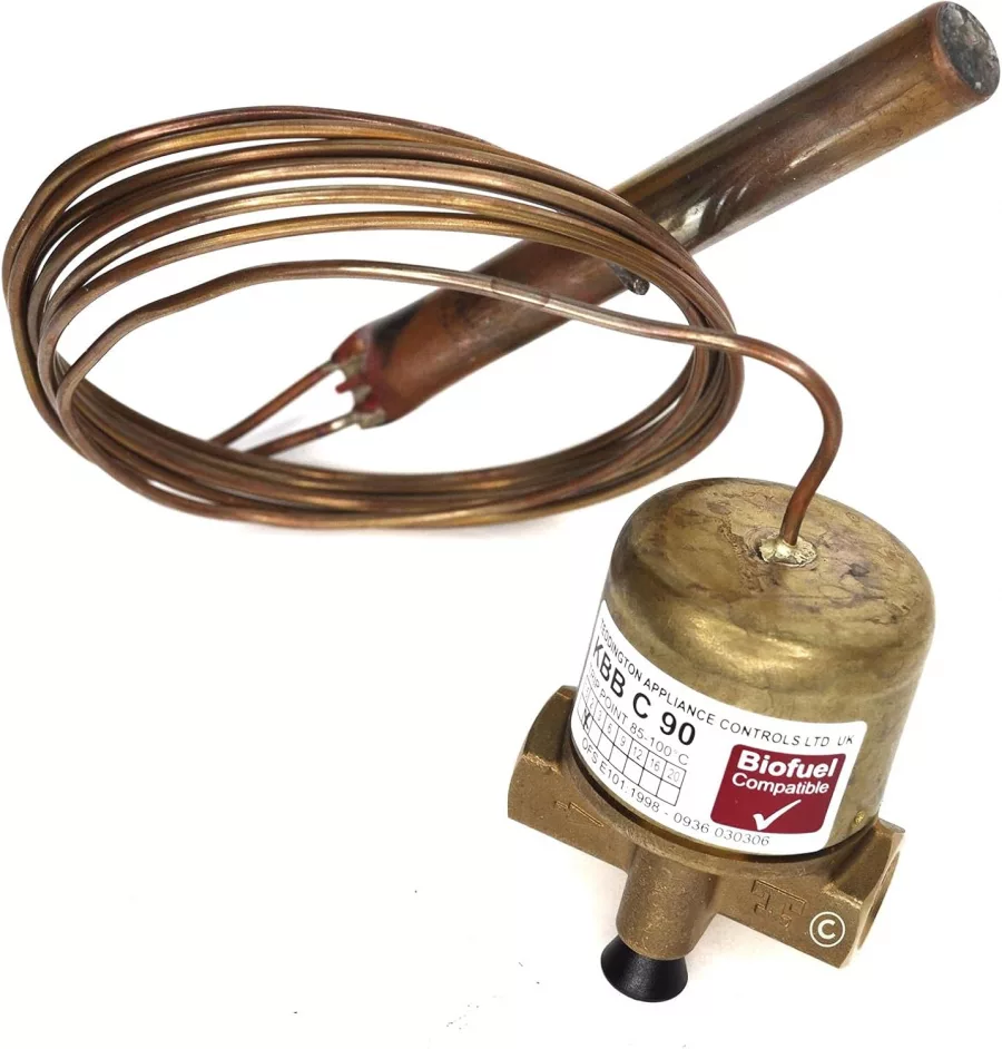 Teddington KBB 90 Degree Remote Fire Valve- 3 Metres