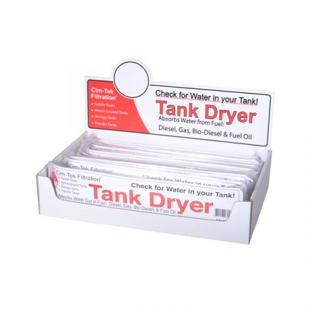 Fuel tank water absorber for diesel and heating oil tanks