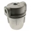 Oil Filter Bowl - 3/8" Aluminium Oil Line Filter Bowl for Oil Tanks and Oil Central Heating Systems. Filtered to 40 Micron.