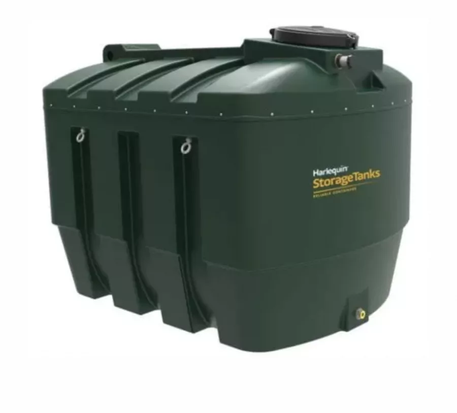 Harlequin 3500 Litre Bunded Oil Tank with Fitting Kit and Gauge - 3500ITE