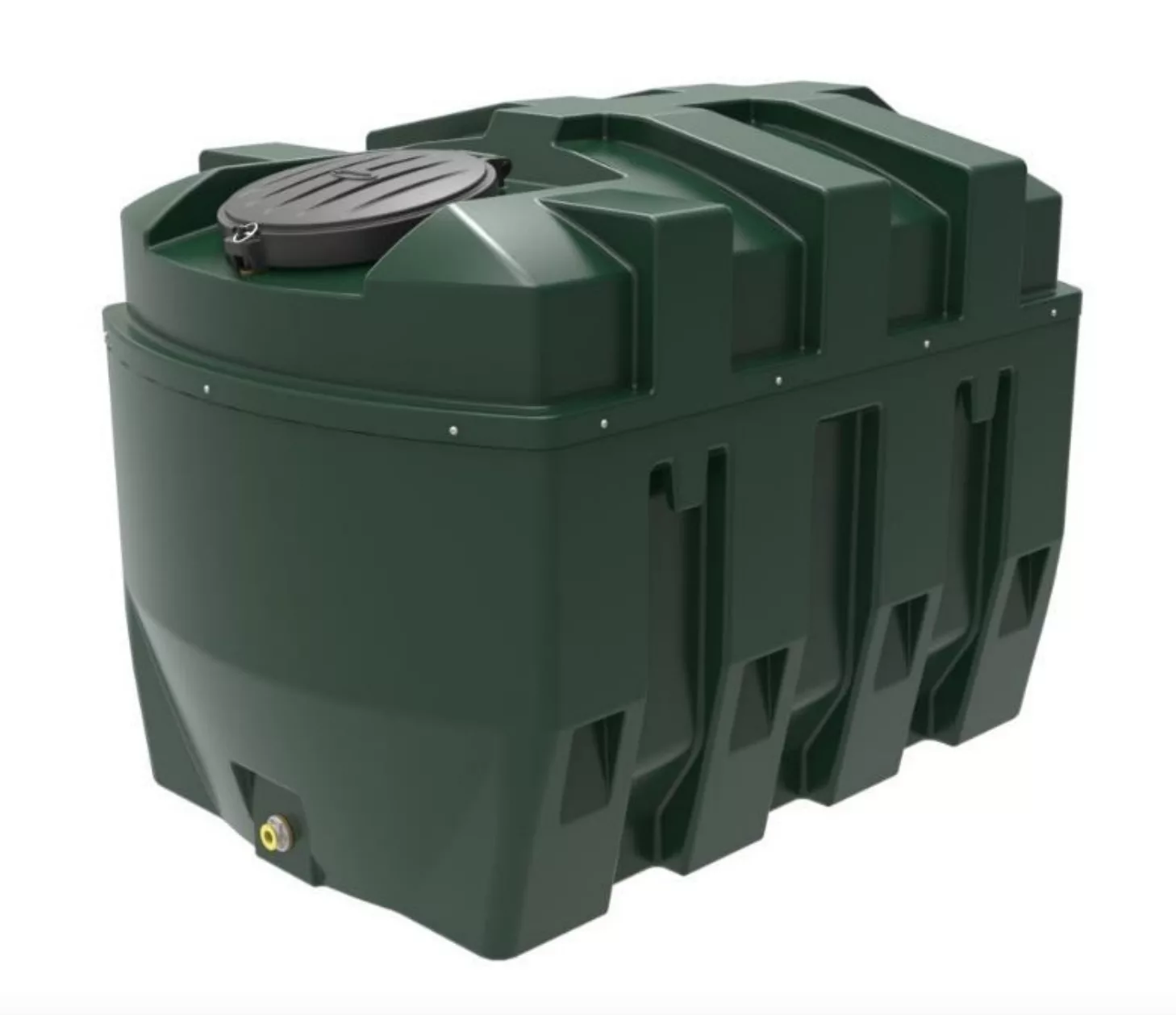 Harlequin 1650 Litre Bunded Oil Tank with Fitting Kit - 1650HZB