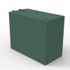 1100 litre bunded steel oil tank