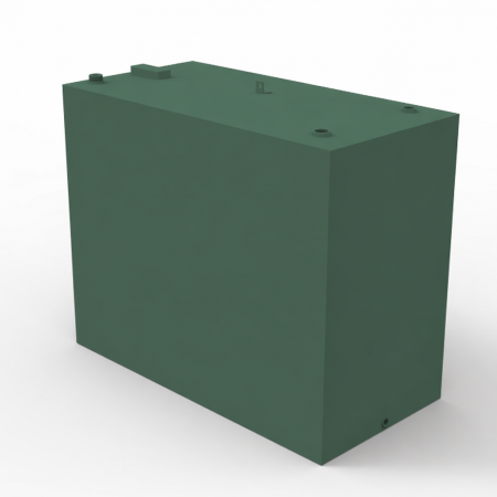 1100 litre bunded steel oil tank