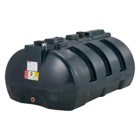 Deso 1200 Litre Low Profile Single Skin Oil Tank with Fitting Kit - Deso LP1230T