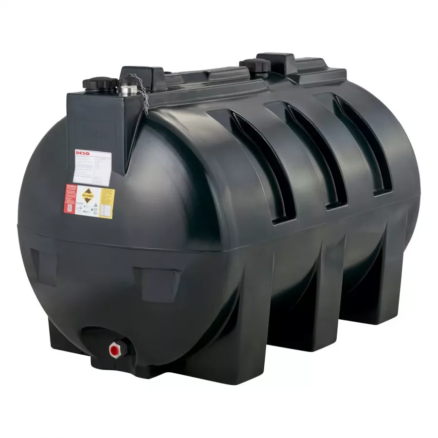 Deso 1235 Litre Single Skin Oil Tank with Fitting Kit - Deso H1235T