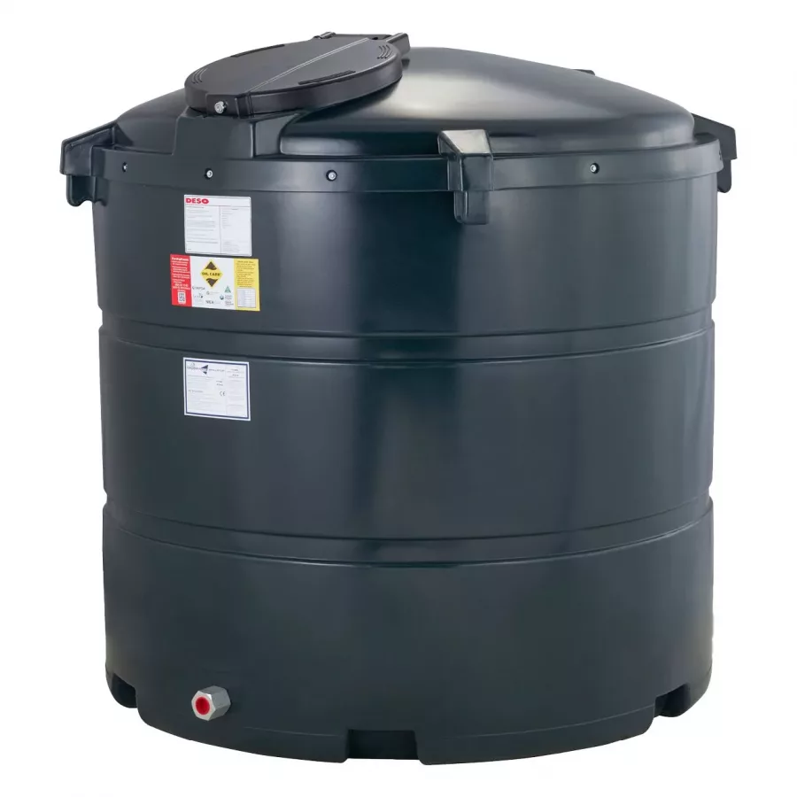 Deso 1340 Litre Bunded Oil Tank with Fitting Kit and Gauge - V1340BT