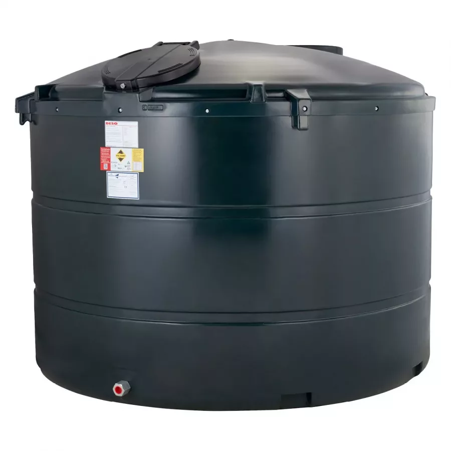 Deso 3500 Litre Bunded Oil Tank with Fitting Kit and Gauge - V3500BT