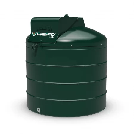 Tuffa 1200 Litre Plastic Bunded Fire Protected FirePro Oil Tank - 1400VBFP