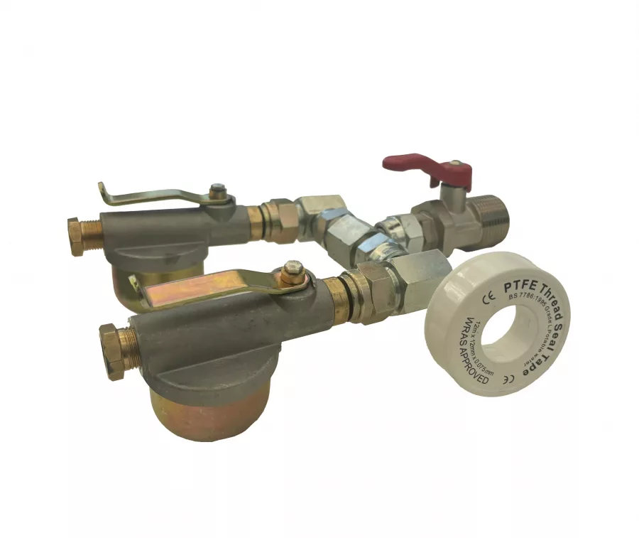 Oil Tank Dual Filter Valve - Ultra Compact Dual Tank Valve with Oil Tank Filter Valves