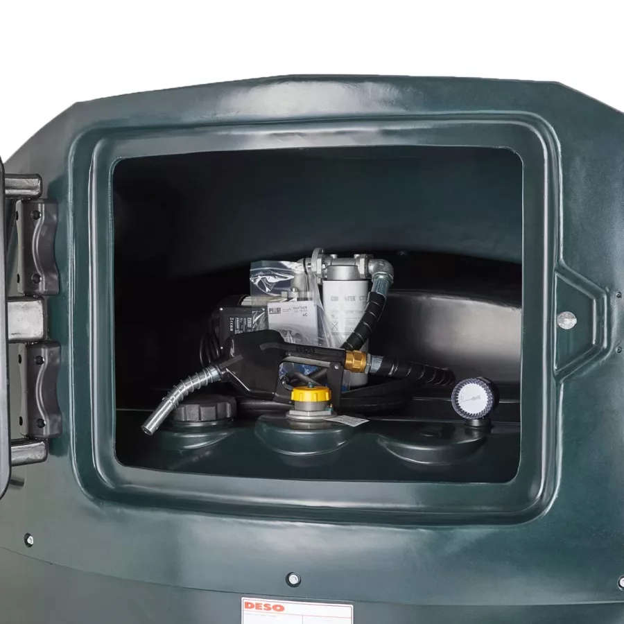5000 Litre Bunded Diesel Dispensing Tank - Deso V5000PDD - Image 2