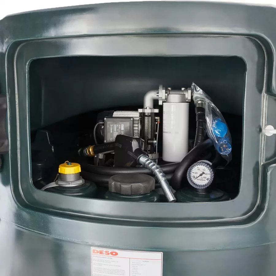 2350 Litre Bunded Diesel Dispensing Tank - Deso V2350PDD - Image 2