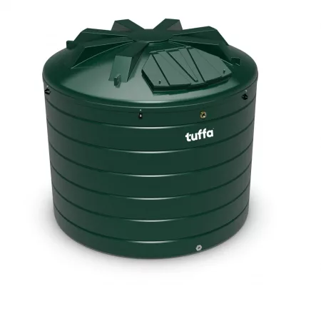 Tuffa 10000 Litre Vertical Plastic Bunded Heating Oil Tank - 10000VB