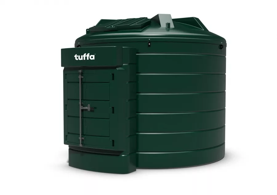 Tuffa 10000 Litre Vertical Plastic Bunded Heating Oil Tank - 10000VB - Image 4