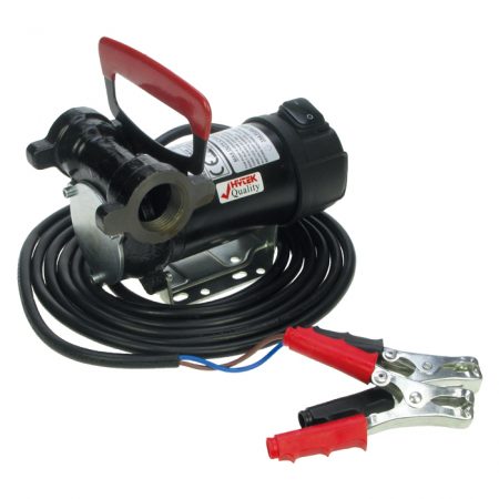 12V pump, 62 L/min 1", switch 4m cable & clips