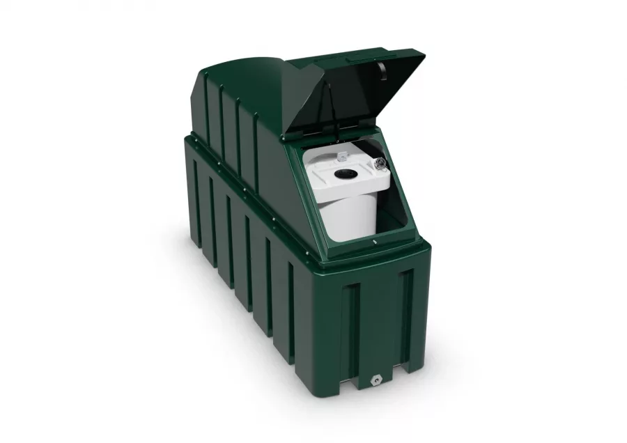 Tuffa 1150 Litre Slimline Plastic Bunded Heating Oil Tank - 1350SLB - Image 6