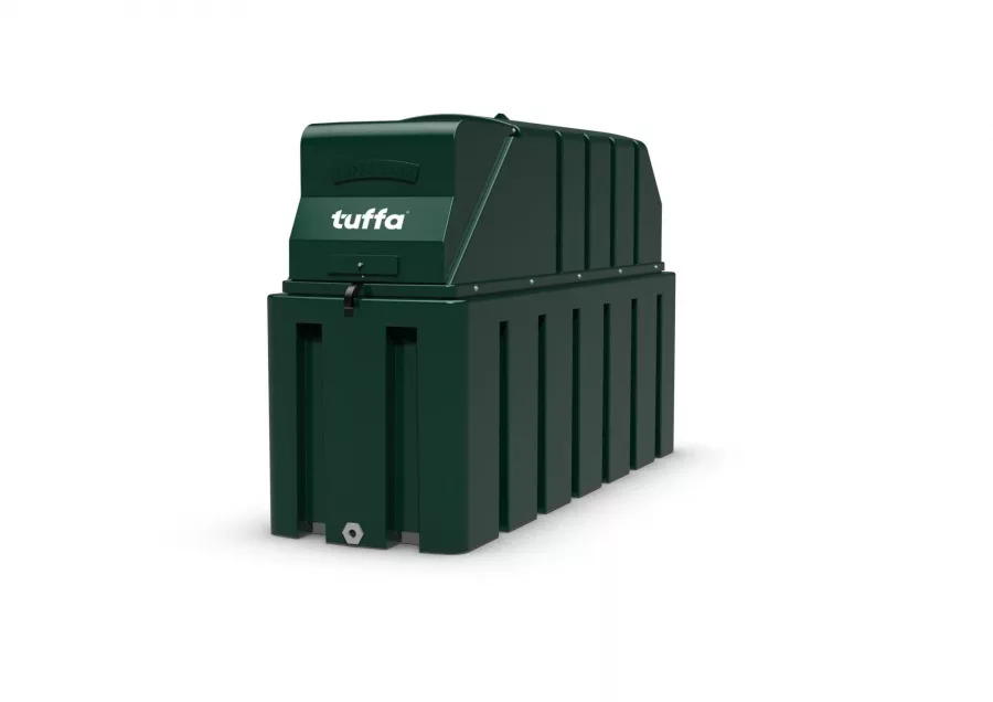 Tuffa 1150 Litre Slimline Plastic Bunded Heating Oil Tank - 1350SLB - Image 2