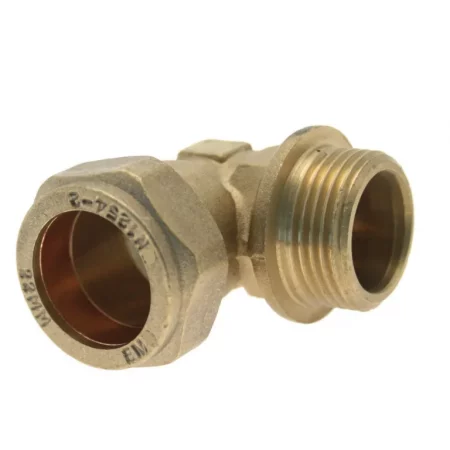 Male Elbow CxMI 10mm — WRAS Approved | BS EN 1254‑2