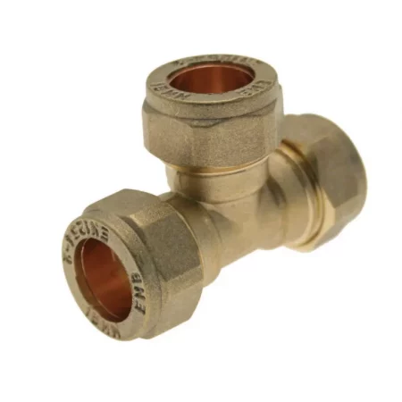Equal Tee CxCxC 10mm — WRAS Approved | BS EN 1254‑2