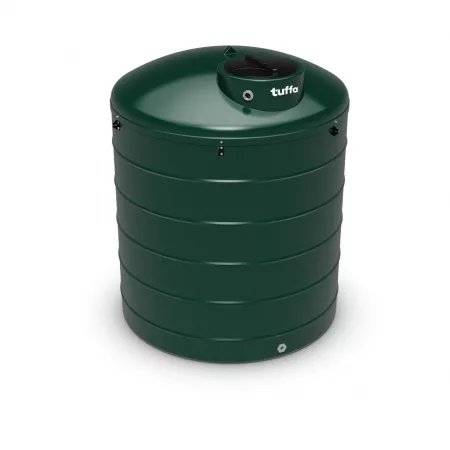 Tuffa 3500 Litre Vertical Plastic Bunded Heating Oil Tank - 3500VB