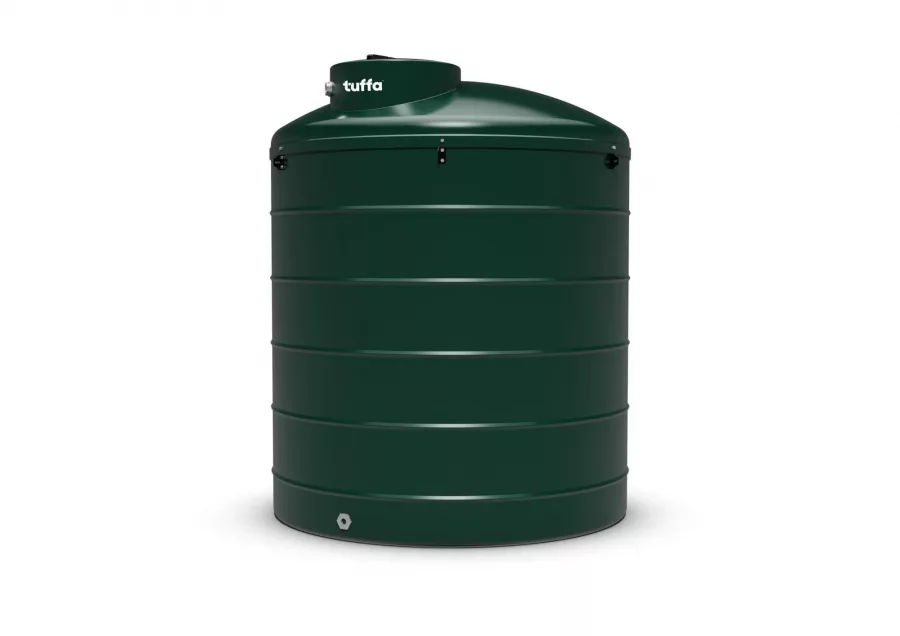 Tuffa 3500 Litre Vertical Plastic Bunded Heating Oil Tank - 3500VB - Image 2