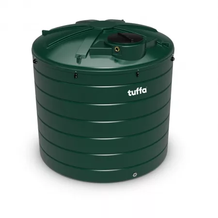 Tuffa 6000 Litre Vertical Plastic Bunded Heating Oil Tank - 6000VB