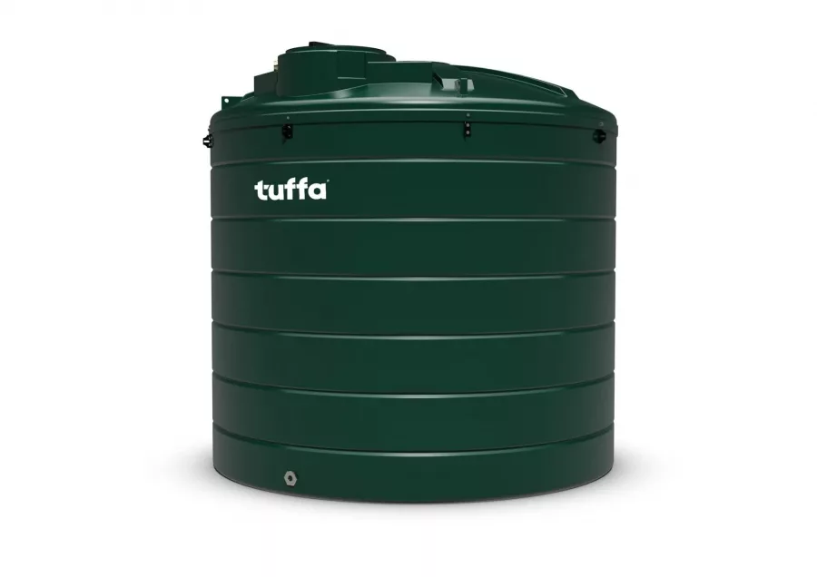 Tuffa 6000 Litre Vertical Plastic Bunded Heating Oil Tank - 6000VB - Image 2