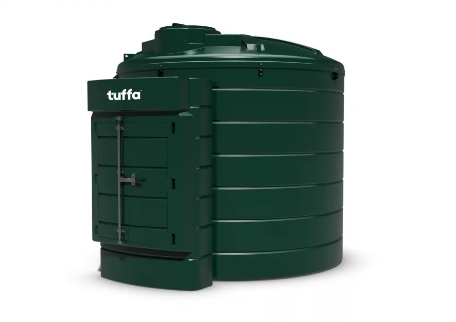 Tuffa 6000 Litre Vertical Plastic Bunded Heating Oil Tank - 6000VB - Image 4