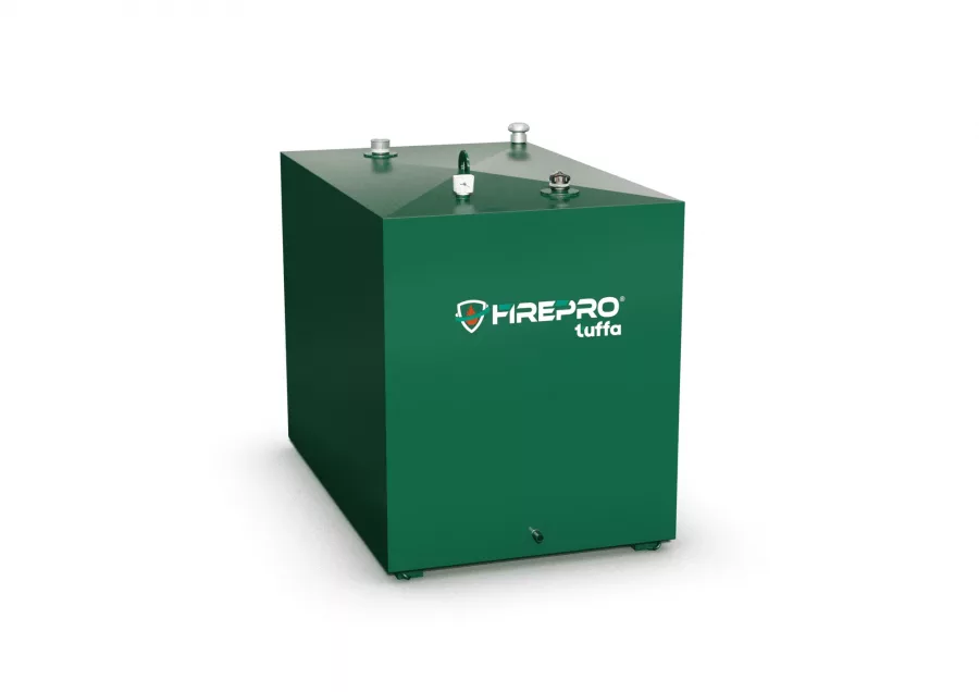 Tuffa 1650 Litre Steel Bunded Fire Protected FirePro Oil Tank - 1650SBFP