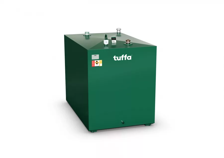 Tuffa 1670 Litre Steel Bunded Heating Oil Tank - 1650SB