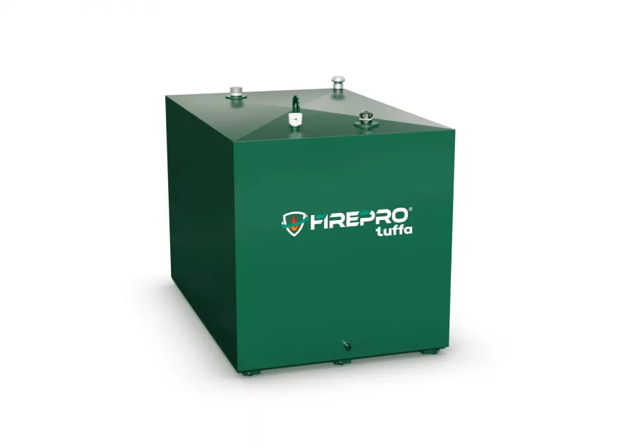 Tuffa 2300 Litre Steel Bunded Fire Protected FirePro Oil Tank - 2300SBFP