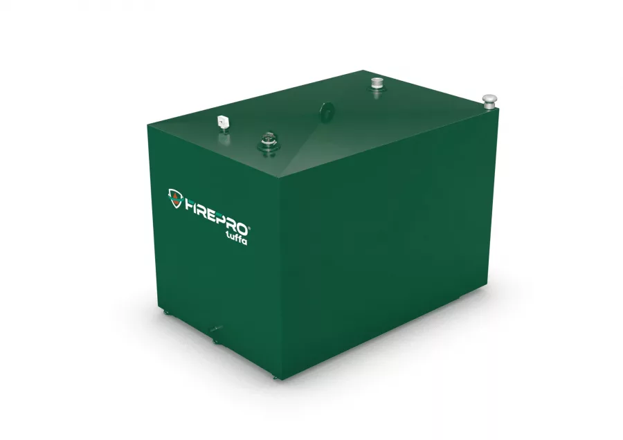 Tuffa 2300 Litre Steel Bunded Fire Protected FirePro Oil Tank - 2300SBFP - Image 2