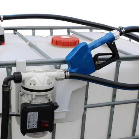 230V IBC Side‑Mount Pump & Meter Kit for AdBlue®/DEF (Auto Nozzle)