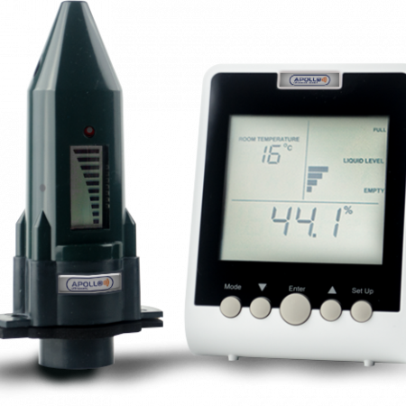 Apollo Smart Ultrasonic Oil Tank Gauge - Oil Level Monitor.