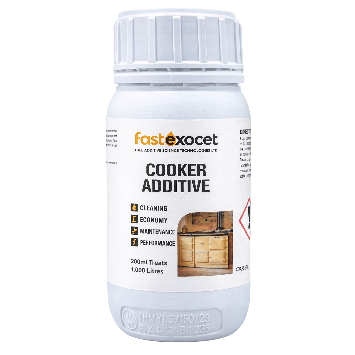 Exocet Cooker Additive 200ml | Premium Fuel Additive for Oil-Fired Cookers