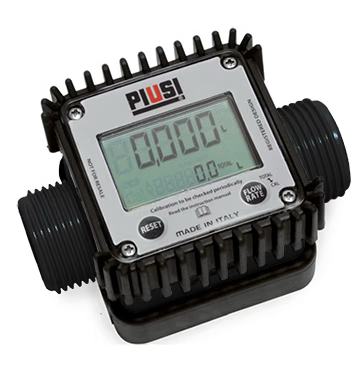 Piusi K24 fuel flow meter (plastic) digital 5–120 LPM