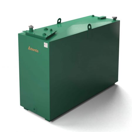 Atlantis 1350 litre steel bunded oil tank with Imperium technology