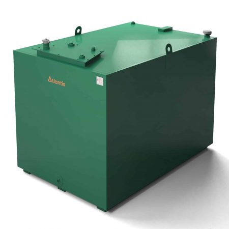 Atlantis 2350 litre steel bunded oil tank with Imperium technology